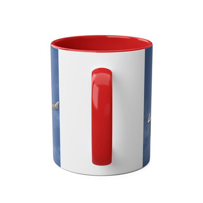 BOAC Boeing 747 Two-Tone Coffee Mugs, 11oz - Funky Aviation