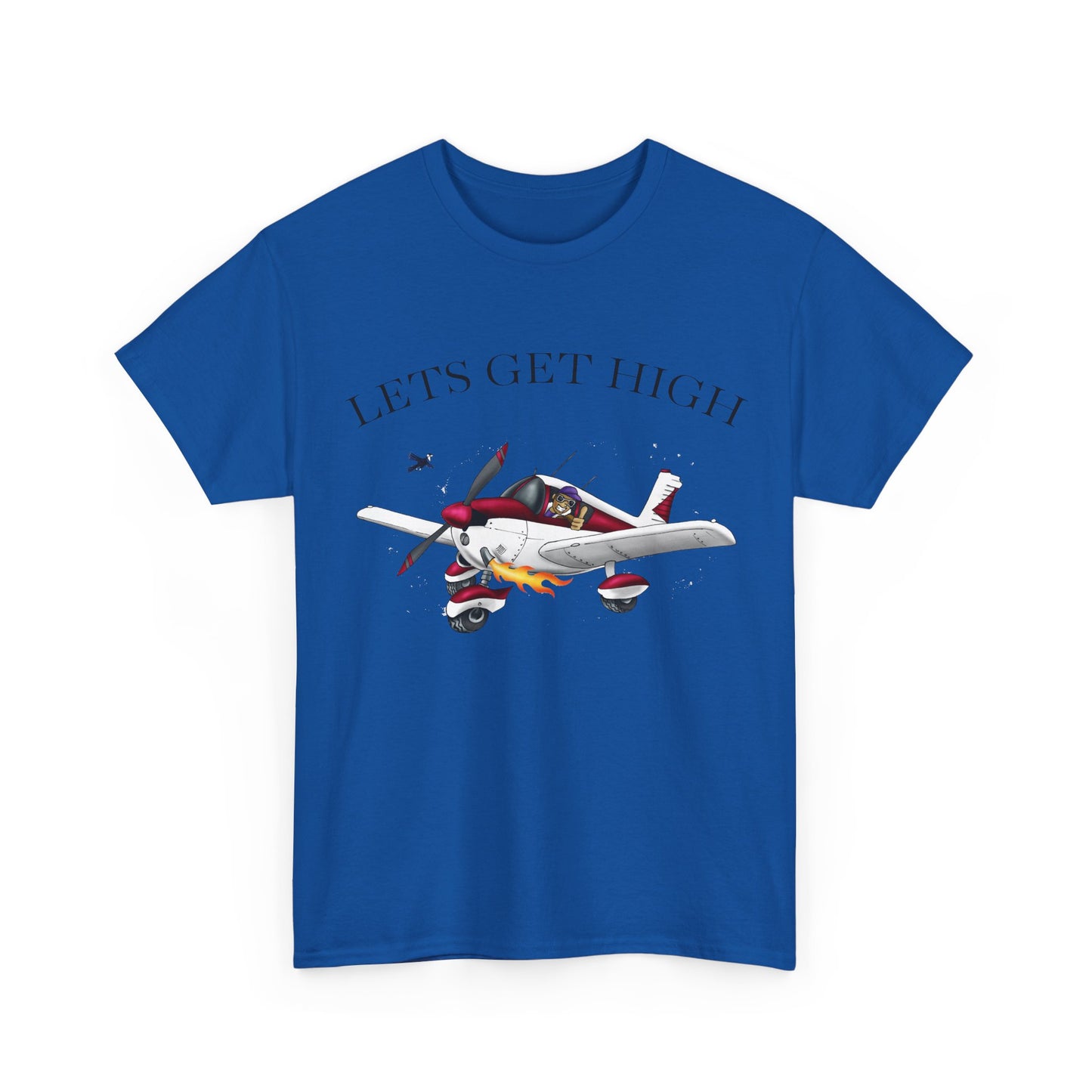 Lets Get High Unisex Heavy Cotton Tee