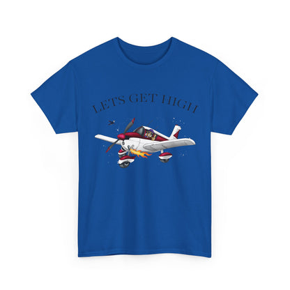 Lets Get High Unisex Heavy Cotton Tee