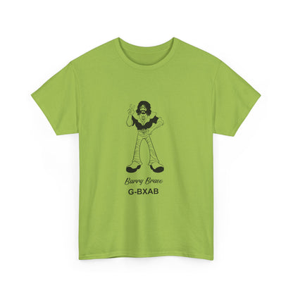 Tee Barry Bravo Piper PA28 Aircraft Retro Cartoon Design Unisex Heavy Cotton