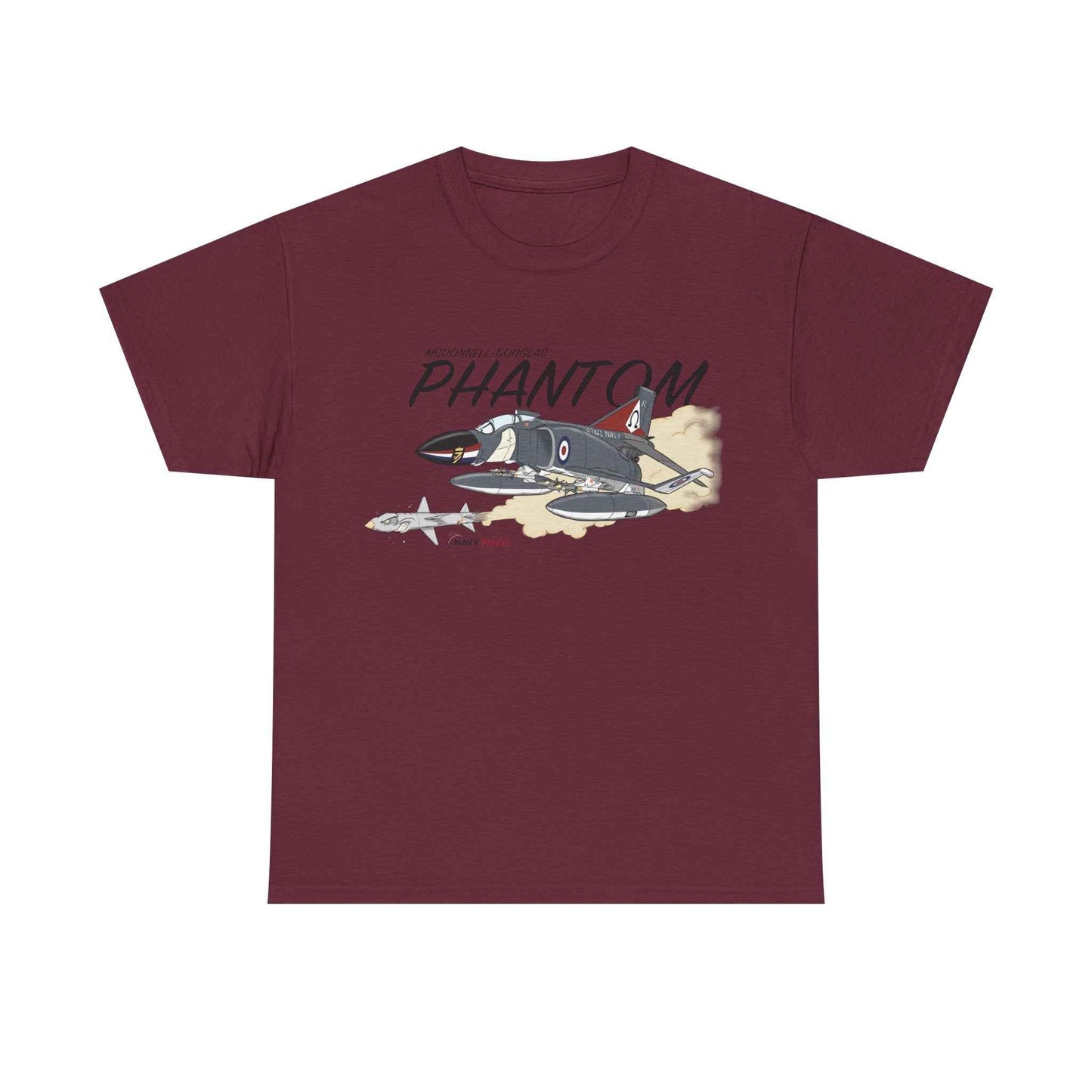 Phantom Jet T-Shirt — Vintage Military Fighter Graphic Tee