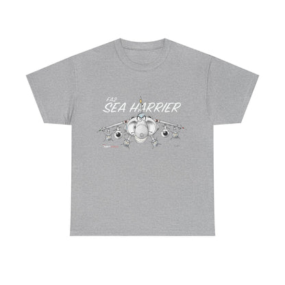 Vintage Fighter Jet Graphic Cotton T-Shirt