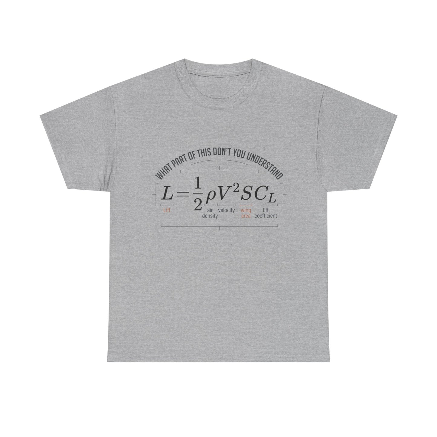 Physics Formula T-Shirt – “What Part of This Don’t You Understand?” Tee