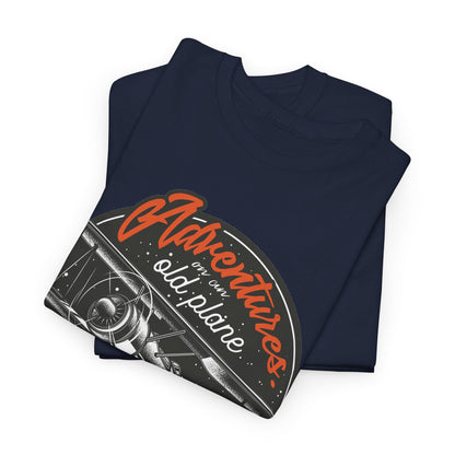 Adventure Airplane Vintage Aviation T-Shirt