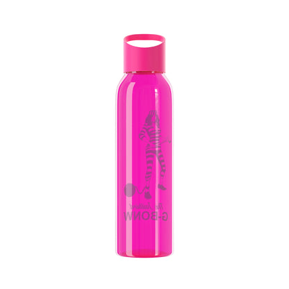 G-BONW Jailbird Glass Water Bottle - Vintage Style Design