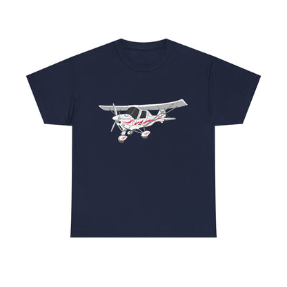 C42 Microlight Unisex Tee with Red Decals