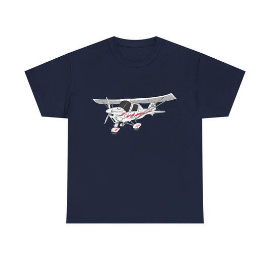 C42 Microlight Unisex Tee with Red Decals