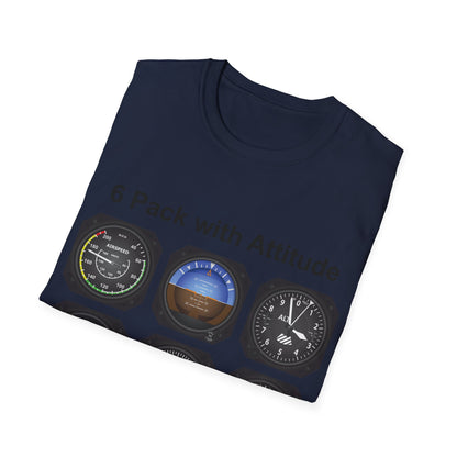 Aviator 6 Pack Unisex T-Shirt - Attitude Collection