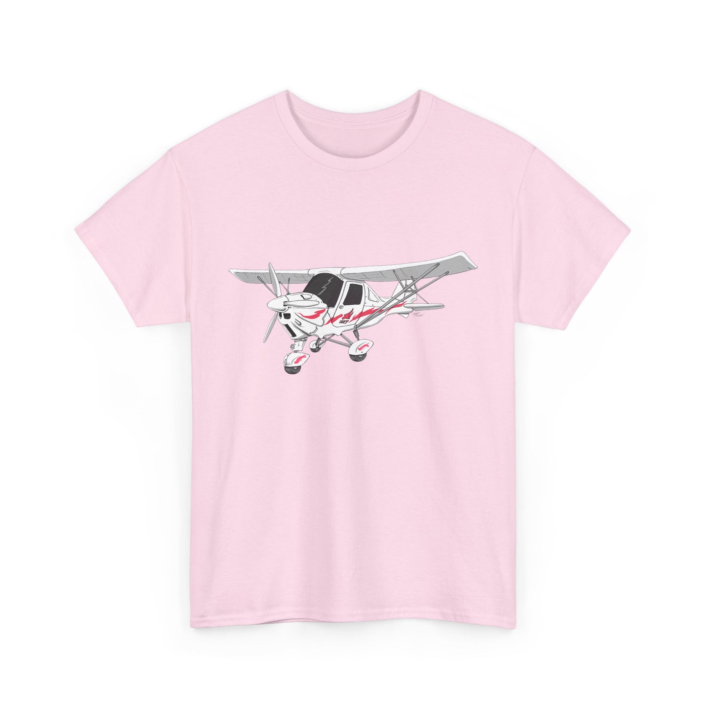 C42 Microlight Unisex Tee with Red Decals