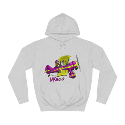 Waco Retro Aircraft Unisex College Hoodie - Funky Aviation
