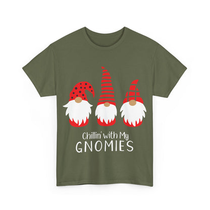 Chillin with my Gnomies Christmas T