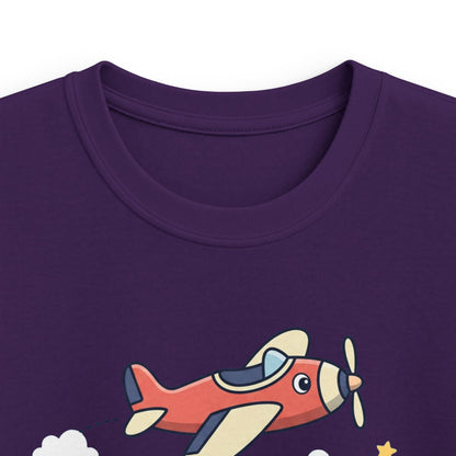 Kids Tee — “My Dad Fly’s Planes” Airplane Graphic Father’s Day Shirt