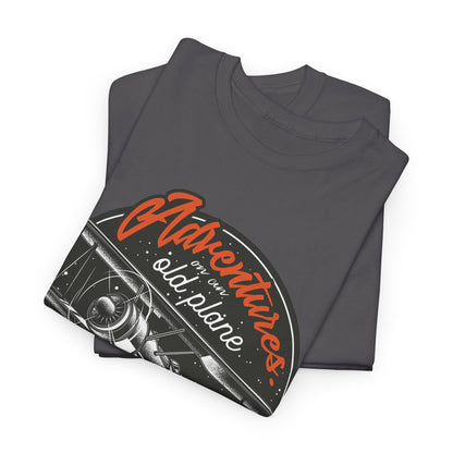 Adventure Airplane Vintage Aviation T-Shirt