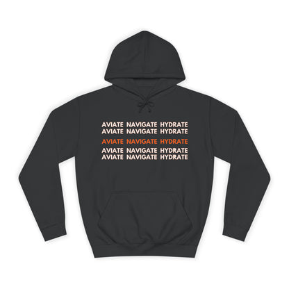 Aviate Navigate Hydrate Unisex Hoodie