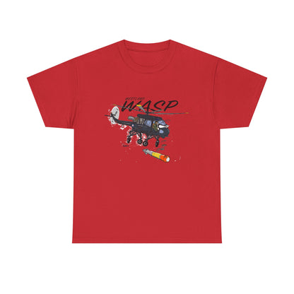 Wasp Attack Helicopter Tee — Military Aviation Graphic T-Shirt