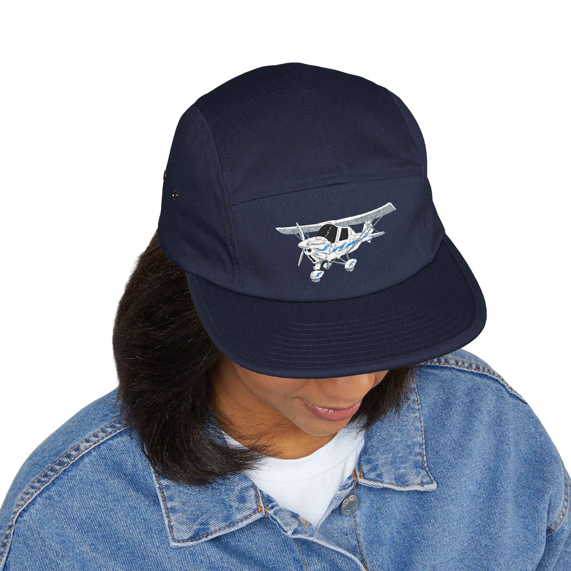 Ikarus C42 Racing Embroidered 5-Panel Cap