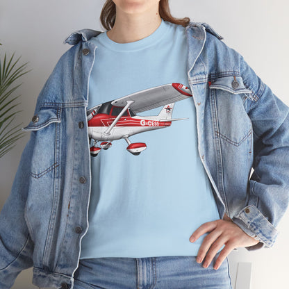 Aircraft Pilot Unisex Tee - LAC Cessna 152 Hand Drawn Design