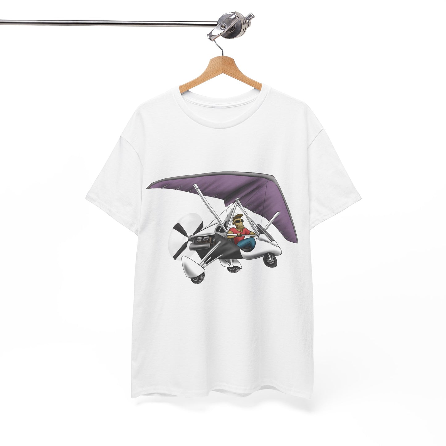 Flexwing Microlight Aircraft T-Shirt — Ultralight Aviation Tee for Pilots & Enthusiasts