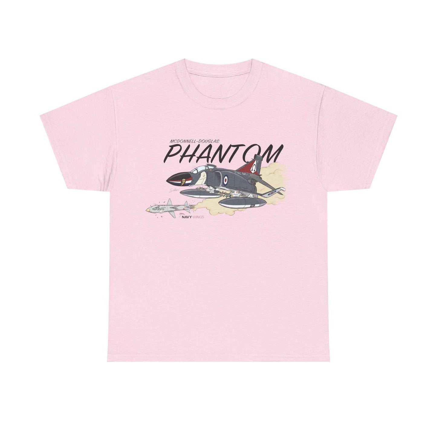 Phantom Jet T-Shirt — Vintage Military Fighter Graphic Tee