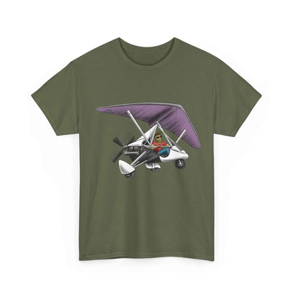 Flexwing Microlight Aircraft T-Shirt — Ultralight Aviation Tee for Pilots & Enthusiasts