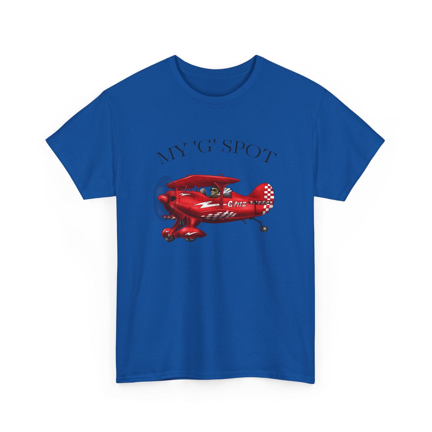 My 'G' Spot Aerobatic Unisex Heavy Cotton Tee