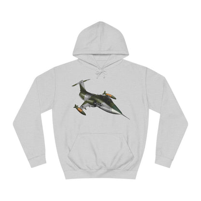 Starfighter Aircraft Design Unisex College Hoodie - Funky Aviation