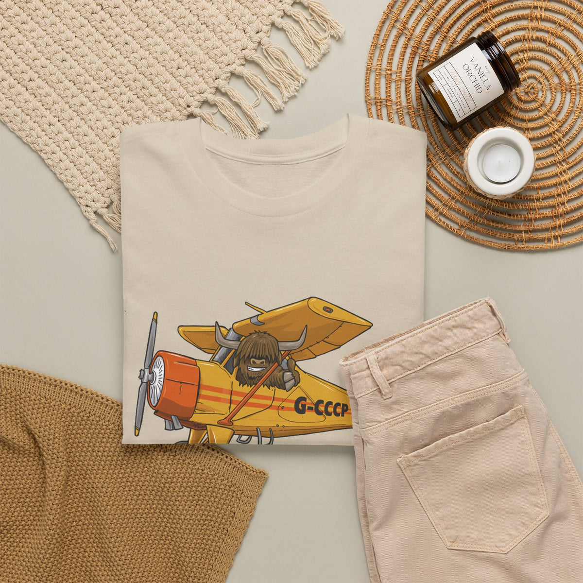 Yakety Yak Vintage Airplane Graphic Tee