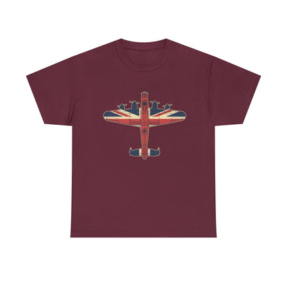 British Aviation Union Jack Bomber T-Shirt