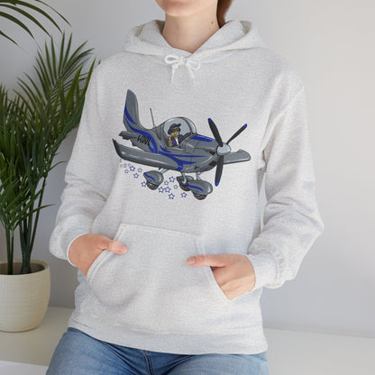 Eurostar EV97 Captain Cool Unisex Heavy Blend™ Hooded Sweatshirt - Funky Aviation