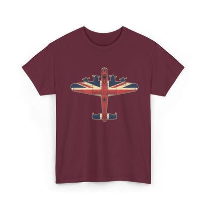 British Aviation Union Jack Bomber T-Shirt