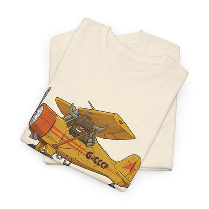 Yakety Yak Vintage Airplane Graphic Tee