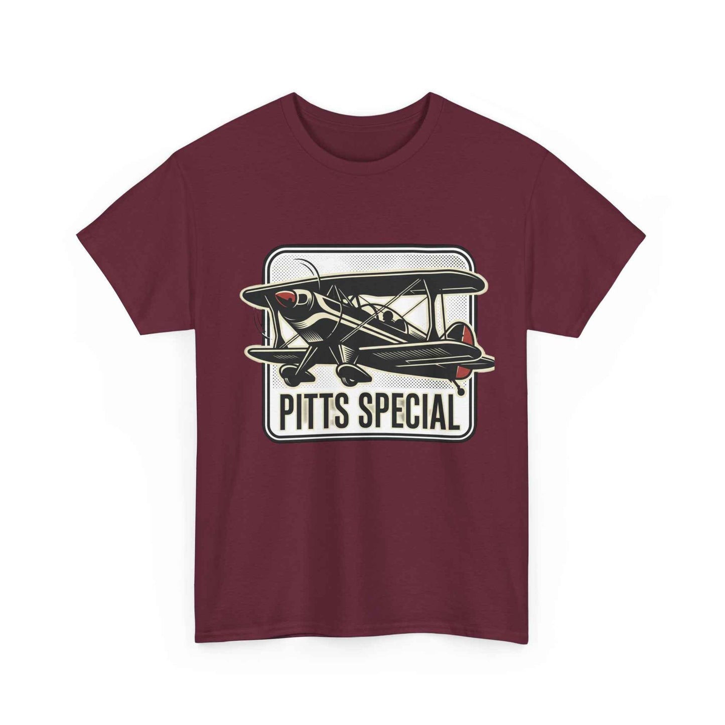 Pitts Special Biplane T-Shirt — Vintage Airshow Pilot Tee