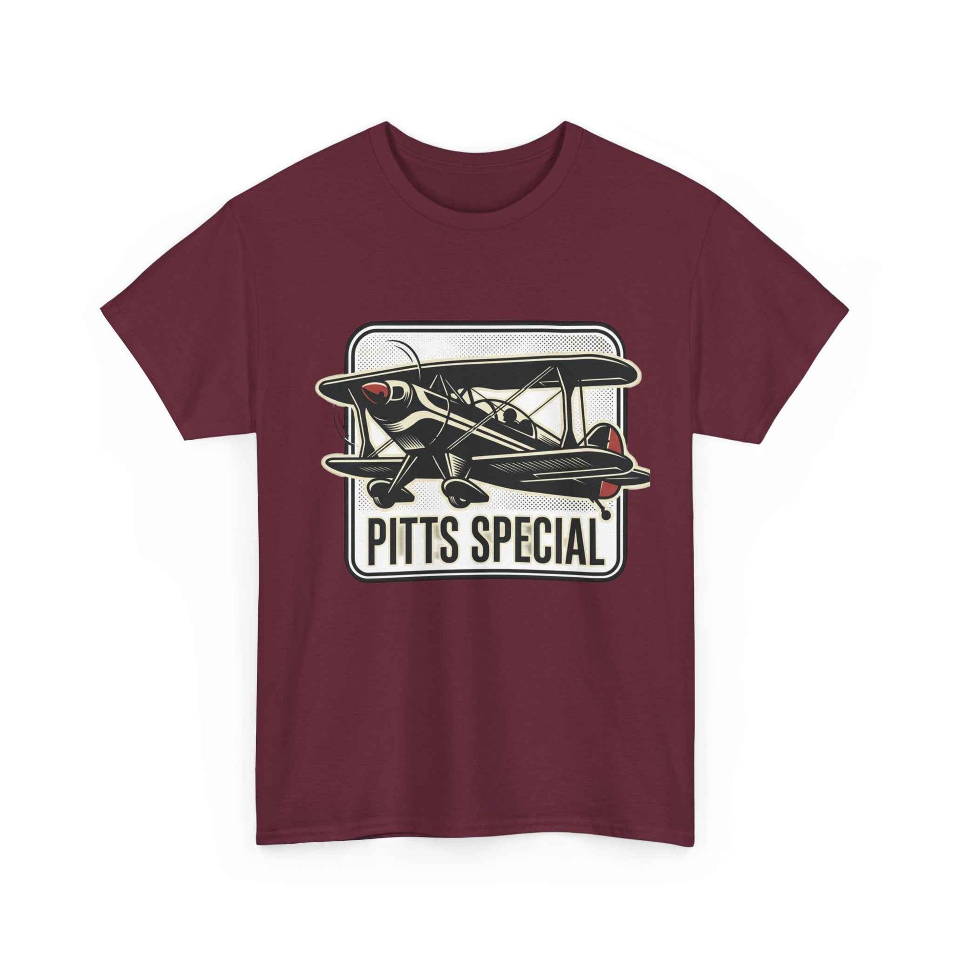 Pitts Special Biplane T-Shirt — Vintage Airshow Pilot Tee