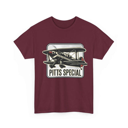 Pitts Special Biplane T-Shirt — Vintage Airshow Pilot Tee