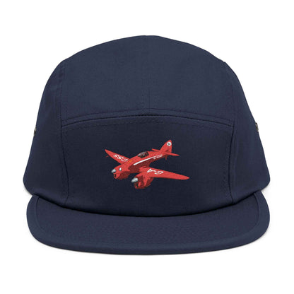 Vintage Comet Racer 5-Panel Cap — Embroidered Racing Logo
