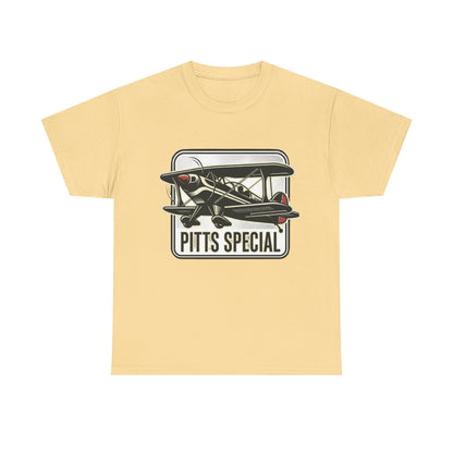 Pitts Special Biplane T-Shirt — Vintage Airshow Pilot Tee