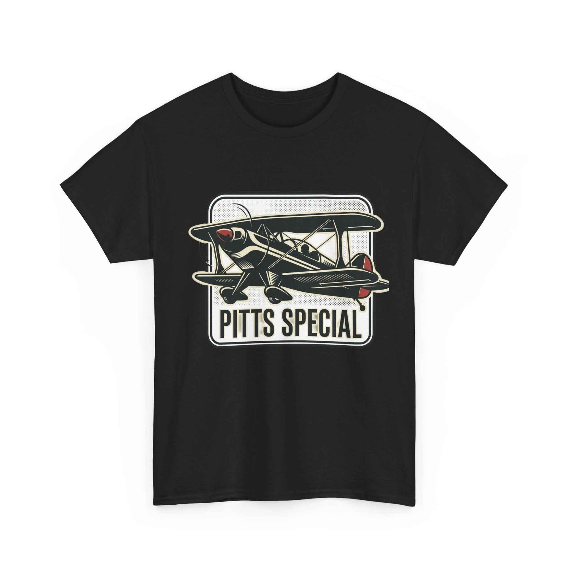 Pitts Special Biplane T-Shirt — Vintage Airshow Pilot Tee