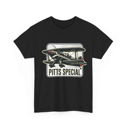 Pitts Special Biplane T-Shirt — Vintage Airshow Pilot Tee