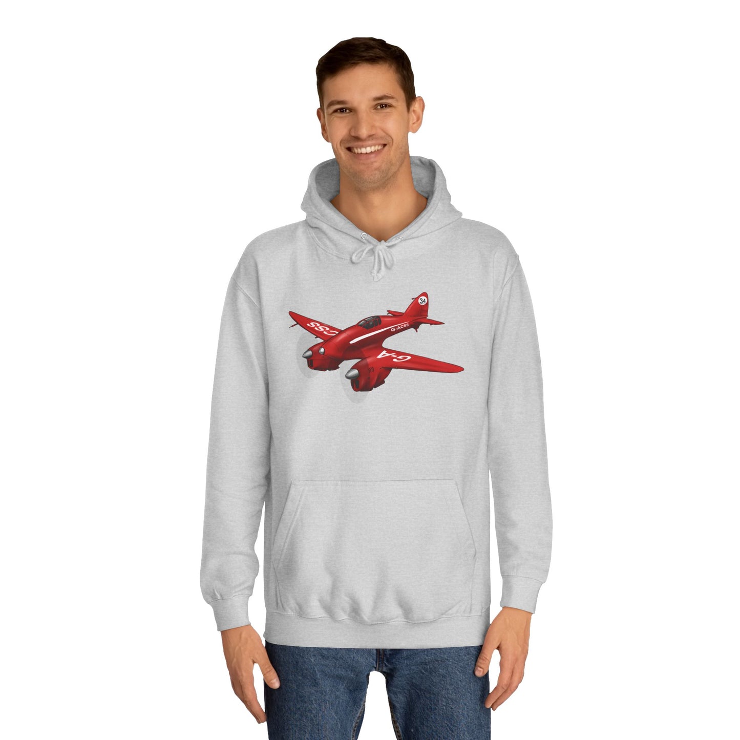 Historic Comet Racer  - Historic Aircraft Hoodie