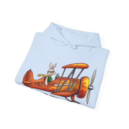 This little Piggy Pilot design Unisex Hoodie - Funky Aviation