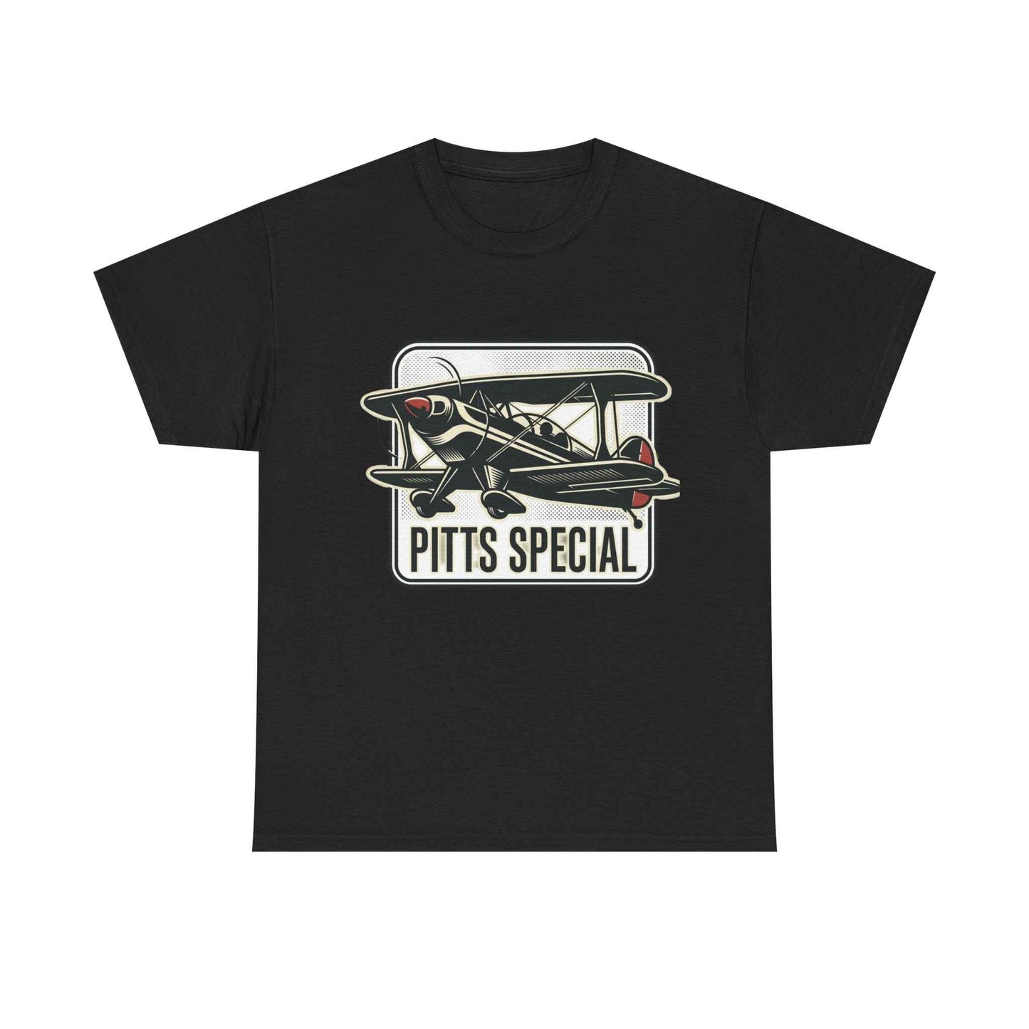Pitts Special Biplane T-Shirt — Vintage Airshow Pilot Tee
