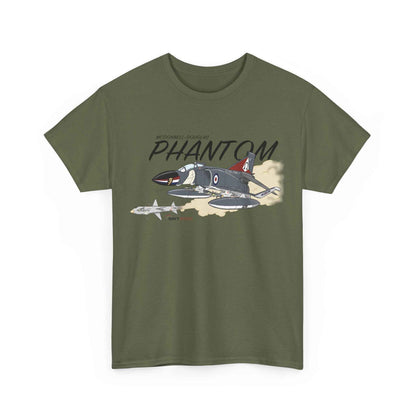 Phantom Jet T-Shirt — Vintage Military Fighter Graphic Tee