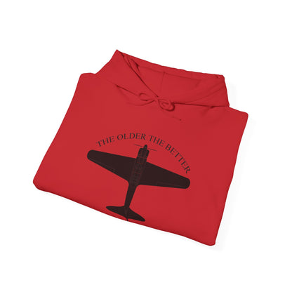 The Older the Better Classic Airplane Hoodie