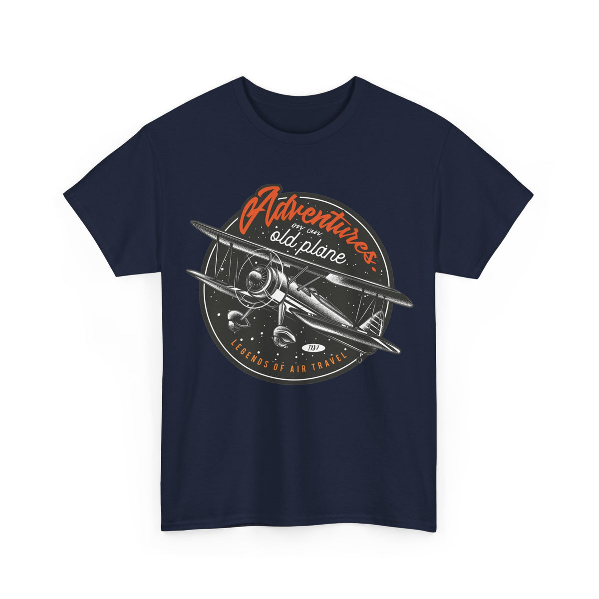 Adventure Airplane Vintage Aviation T-Shirt