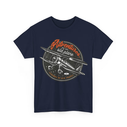 Adventure Airplane Vintage Aviation T-Shirt