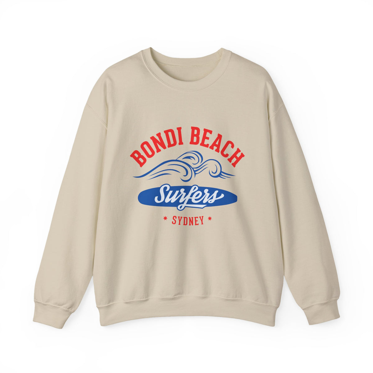 Bondi Beach Surfers Sydney Crewneck Sweatshirt