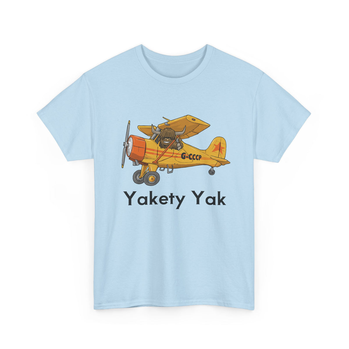 Yakety Yak Vintage Airplane Graphic Tee
