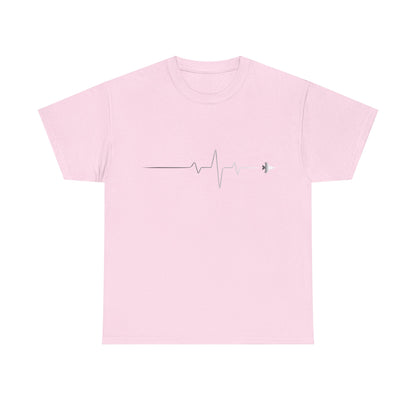 Aviation Is My Heartbeat T-Shirt