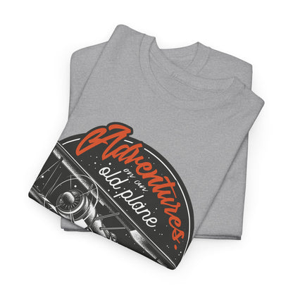 Adventure Airplane Vintage Aviation T-Shirt