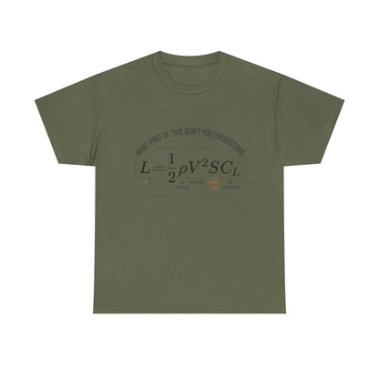 Physics Formula T-Shirt – “What Part of This Don’t You Understand?” Tee